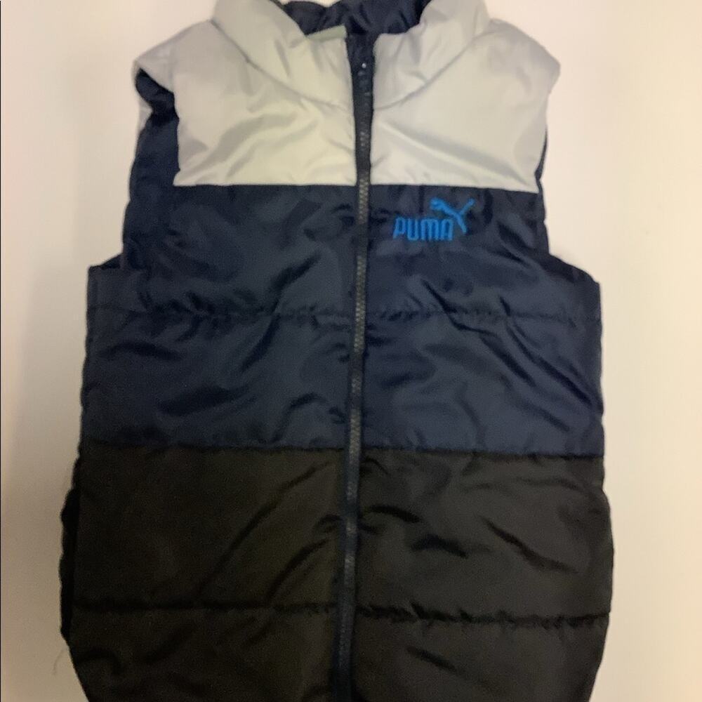 Puma Boys Puffer Vest Size 7